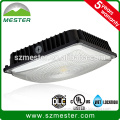45W 70W low profile led canopy light 0-10V dimmable with motion sensor & FCC UL CUL DLC certificate 120-277V white/bronze/black